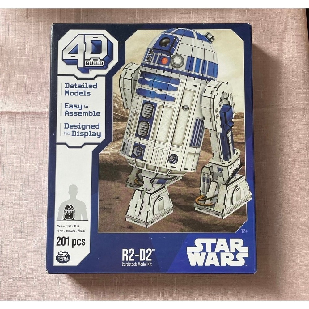 Star Wars R2-D2 Model Kit 4D Puzzle 201 Pc BRAND NEW
